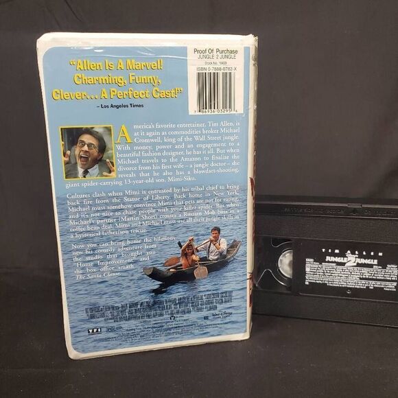 Disney’s Jungle 2 Jungle (VHS, 1997) – Tim Allen – Classic Family Comedy - Picture 2 of 2